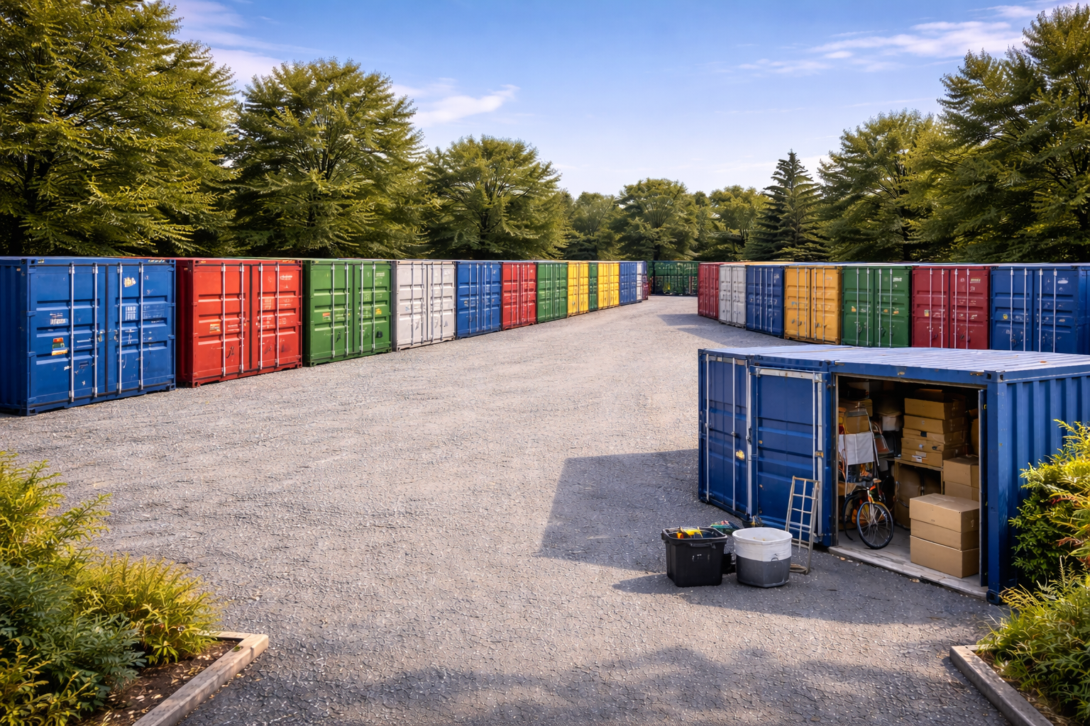 Stockage sécurisé pour vos affaires et véhicules